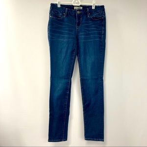 Vigoss Womens Blue Denim Skinny Jeans Size 27 Dark Wash 30x32